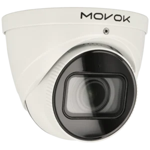 Câmara minidomo IP de 5 Mpx e óptica varifocal motorizada (zoom)