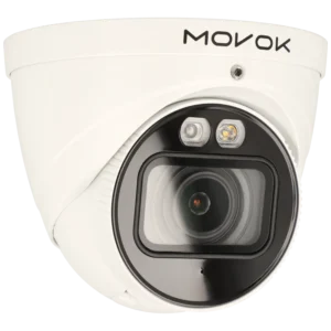 Câmara minidomo IP de 5 Mpx e óptica varifocal motorizada (zoom)