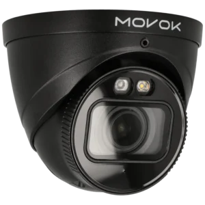 Câmara minidomo IP de 5 Mpx e óptica varifocal motorizada (zoom)