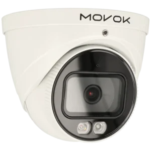 Câmara minidomo IP de 8 Mpx e óptica fixa