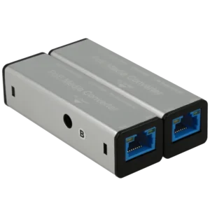 Conversor de meios Ethernet-Fibra