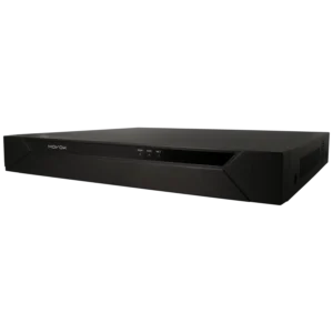 Gravador IP de 16 canais e 8 Mpx de resolução máxima com 16 portas PoE