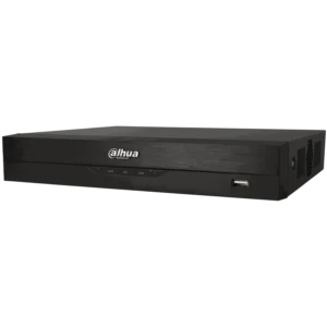 Gravador 5 em 1 (HD-CVI/HD-TVI/AHD/analógico/IP) de 4 canais e 8 Mpx de resolução máxima