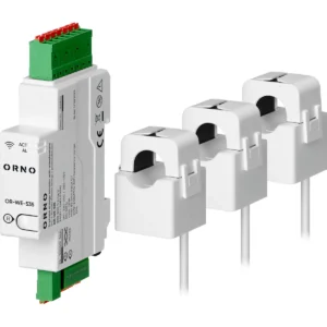 Orno OR-WE-535 - Monitor de Energia Trifásico Wi-Fi 230/400V~ 120A c/ RS-485 Modbus + 3 TCs (compatível c/ Tuya)