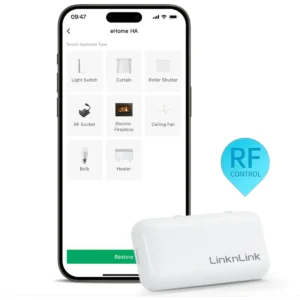 LinknLink eHome HA - Hub Inteligente para dispositivos RF