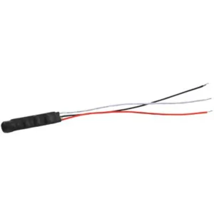 Microfone externo com conector em terminal por cabo (130mm) 6..12VDC