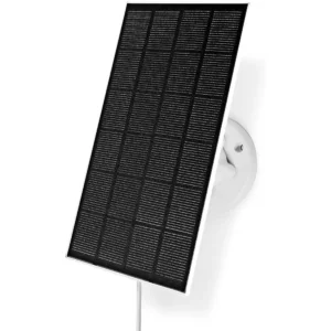 Nedis SOLCH10WT - Painel Solar monocristalino 3.3W para câmaras IP a bateria (5V - USB-C) 170x120mm