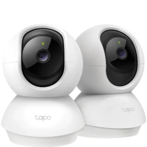 TP-Link TC71 (2Pack) - Câmara IP (Wi-Fi) Pan/Tilt 2K 4mm IR 9m - p/ interior - [2 Unid.]