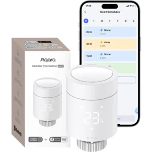 Aqara W600 (WT-A03D) - Cabeça de Válvula Termostática Inteligente c/ Matter, Thread e Zigbee