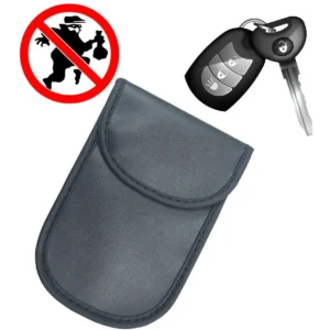Bolsa Faraday anti-roubo (Bloqueio de Ondas de Rádio) - 140x100mm