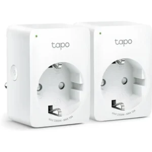 TP-Link Tapo P100 (2-PACK) - Pack de 2 tomadas Inteligentes Wi-Fi 2500W