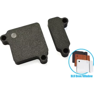 Mauser BLUBOX V2 - Caixa para sensor Shelly BLU Door/window para exterior IP44 (fixação c/ parafusos) - preto
