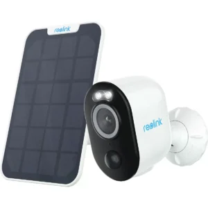 Reolink Argus Series B330 Solar (Argus 3 Pro) - Câmara IP (Wi-Fi) 5MP 122° IR 10m c/ bateria, PIR, Luz LED + Painel Solar - IP65