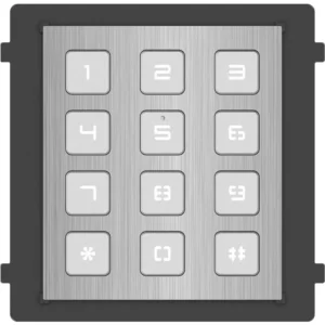 Hikvision DS-KD-KP/S - Módulo teclado numérico para videoporteiro modular de 2 Fios