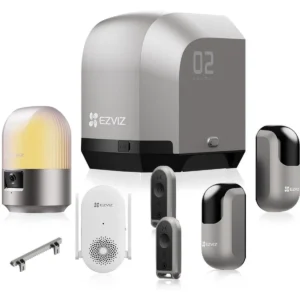 Ezviz HG2 600 Pro - Kit de Automatismo Inteligente para Portões de Correr c/ motor e câmara WiFi