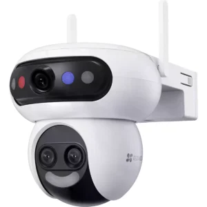Ezviz H90f Triple - Câmara IP (Wi-Fi 6/Ethernet) PTZ 3K 15MP (3x 5MP) 2.8+3+12mm IR40m - IP65