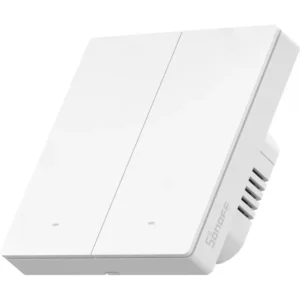 Sonoff M5-2C-86W - Interruptor duplo (2 Gang) Smart WiFi de encastrar - Branco
