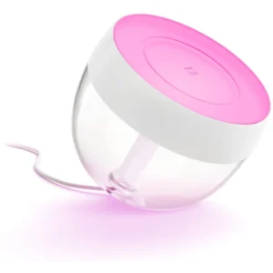 Philips Hue White and color ambiance Iris table lamp - Candeeiro de mesa inteligente BT/Zigbee RGB+W CCT (2000-6500K) 8.1W 570lm - Branco
