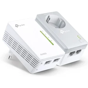 TP-Link TL-WPA4226 KIT - Kit 2 Adaptadores Powerline 600Mbps c/ AP Wireless (1x WPA4220 + 1x PA4020P)
