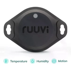 Ruuvi Tag Pro 3in1 - Sensor ambiental Bluetooth 3-em-1 (Temp. + Humidade + Movimento) IP67