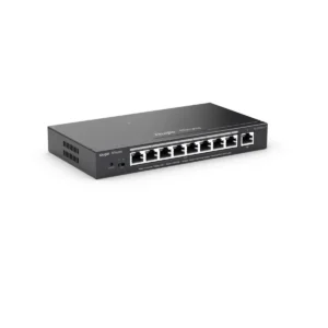 Reyee RG-ES209GC-P - Switch 9P (8 PoE + 1 Uplink) Gigabit Gerenciável 120W