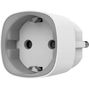 Ajax SOCKET-W - Tomada Wi-Fi Inteligente compacta c/ medidor de consumo e luz - branco