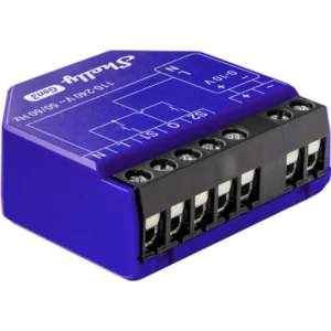 Shelly Dimmer 0/1-10V PM Gen3 - Módulo controlador inteligente WiFi para Dimmer 0/1-10V