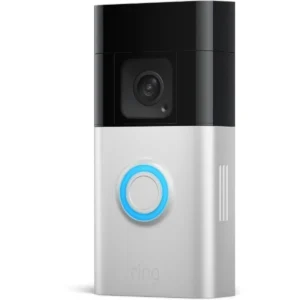 Ring Battery Video Doorbell Plus - Campainha de vídeo inteligente WiFi a bateria 1536p HD 150º