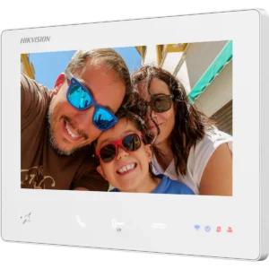 Hikvision DS-KH7300EY-WTIE2/White - Monitor interior 7" LCD touch screen p/ videoporteiro 2 fios Wi-Fi