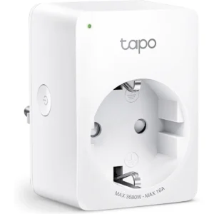 TP-Link Tapo P110 - Mini Tomada Inteligente Wi-Fi com Monitorização Consumo de Energia - 3680W 16A