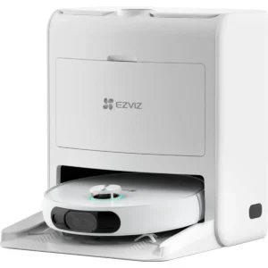Ezviz RS2 - Aspirador Robô inteligente com esfregona e câmara 3K + estação de carregamento e limpeza