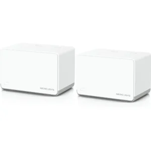 Mercusys Halo H70X(2-PACK) - Sistema Mesh Wi-Fi 6 AX1800 - (Pack 2 Unid.) [350m²]