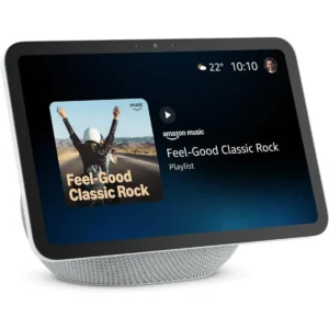 Amazon Echo Show 8 - Ecrã de 8.7" com Hub Inteligente e Spatial Audio - Branco Glaciar (Glacial White )