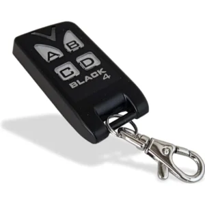 Jolly Line Black 4 - Telecomando universal para garagem 433Mhz (4 teclas)