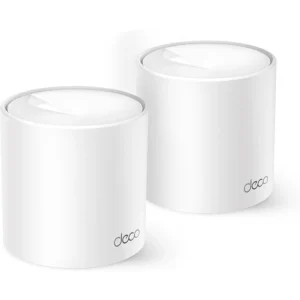 TP-Link DecoX10(2-pack) - Sistema Mesh Wi-Fi 6 AX1500 - (Pack 2 Unid.) [360m²]
