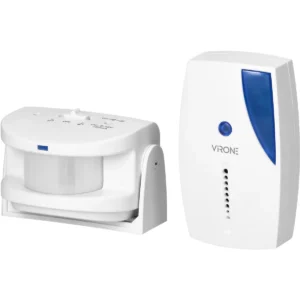 Virone AS-10 - Mini-alarme com sensor de movimento PIR sem fios (2xAAA)