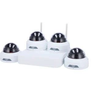 Uniview UV-KIT114-D42W - Kit de de videovigilância IP (NVR 4CH) c/ 4 câmaras WiFi 2Mpx