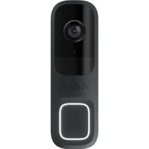 Ajax Doorbell 4-GRA - Videoporteiro inteligente WiFi 4MP 155º IR 6m - IP54 - cinzento