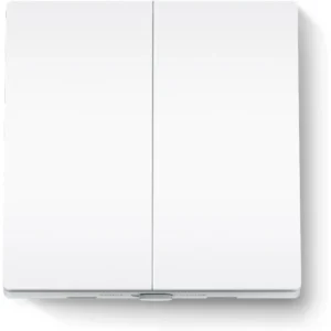 TP-Link Tapo S220 - Interruptor Inteligente Duplo de Encastrar c/ pilhas e protocolo Sub-G