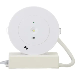 GSC Evolution - Downlight LED de emergência (2500mAh) com autoteste 3W 6000K