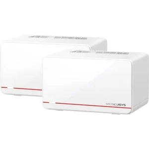 Mercusys Halo H37BE(2-pack) - Sistema Mesh Wi-Fi 7 BE6500 Dual-Band (Pack 2 unid.) (460 m²)
