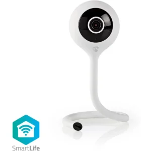 Nedis WIFICI11CWT - Câmara IP (Wi-Fi) 1080p 4mm IR 5m (compatível c/ Tuya) - p/ interior