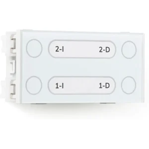 Alcad MPP-022 - Módulo de 2 botões duplos p/ botoneira USOA