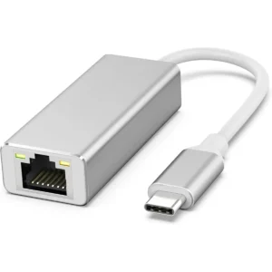 NTech NBA504 - Adaptador rede ethernet USB-C 3.2 - RJ45 10/100/1000Mb GIGABIT
