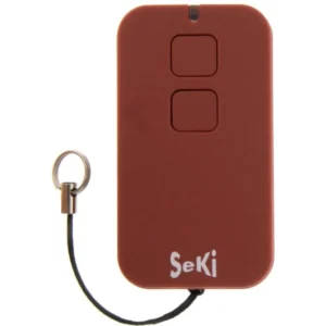 Telecomando universal para garagem 433.92Mhz (2 teclas) - vermelho - SeKi Open Plus 2