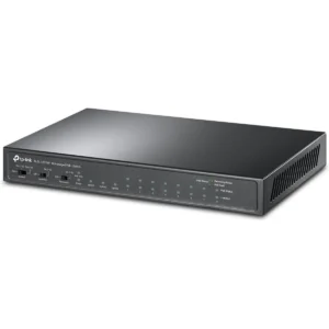 TP-Link TL-SL1311MP - Switch 10P (8 PoE 10/100Mbps + 2P Gigabit) + 1 SFP