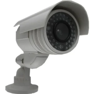 Câmara de vigilância Dummy fictícia com LED (2xAA)