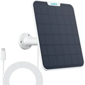 Reolink SP2-W - Painel Solar 6W para câmaras a bateria Reolink (5V USB-C + conversor micro-USB) 211×175×15mm