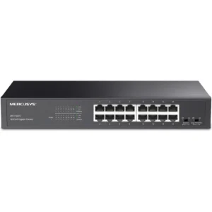 Mercusys MS116GS - Switch 16P Gigabit 10/100/1000Mbps montável em Rack