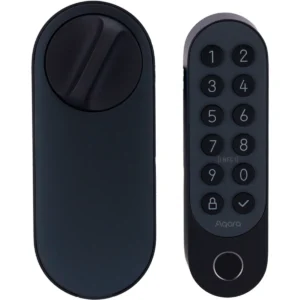Aqara Smart Lock U200 - Fechadura inteligente sem fios Bluetooth c/ Matter over Thread + teclado numérico - Preto